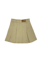 GIRLS TWILL PLEATED SKIRT