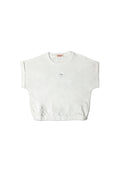 GIRLS BOXY CROP TOPS (METAL LABEL)