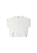 GIRLS BOXY CROP TOPS (METAL LABEL)