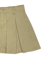 GIRLS TWILL PLEATED SKIRT