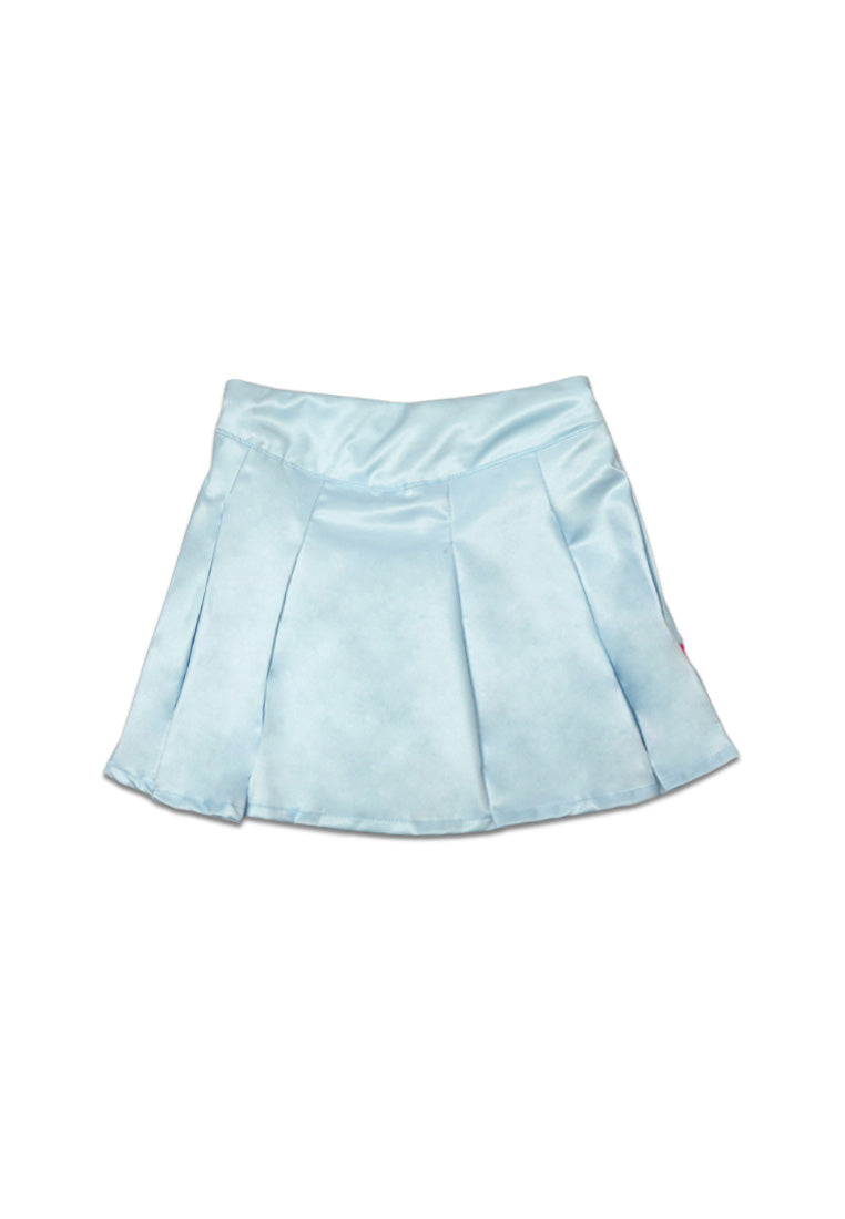 GIRLS WOVEN PLEATED SKIRT