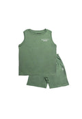 TODDLER BOYS MUSCLE SHIRT AND SHORT SET