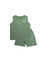 TODDLER BOYS MUSCLE SHIRT AND SHORT SET