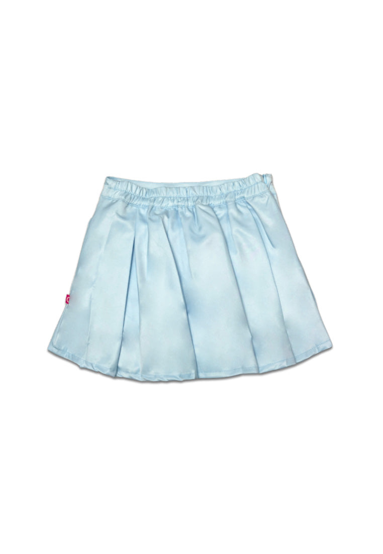 GIRLS WOVEN PLEATED SKIRT